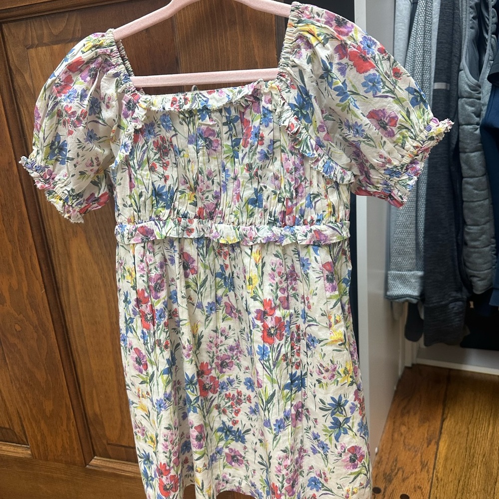 Floral Puff Sleeve Dress